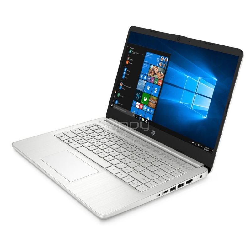 Notebook HP  14-DQ0008LA (i3-7020U, 12GB RAM, 256GB SSD, Pantalla 14“, Win10)