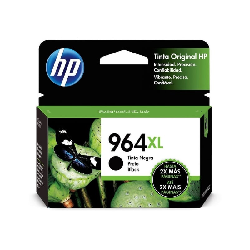 Cartucho original de tinta de alto rendimiento HP 964XL negro (3JA57AL)
