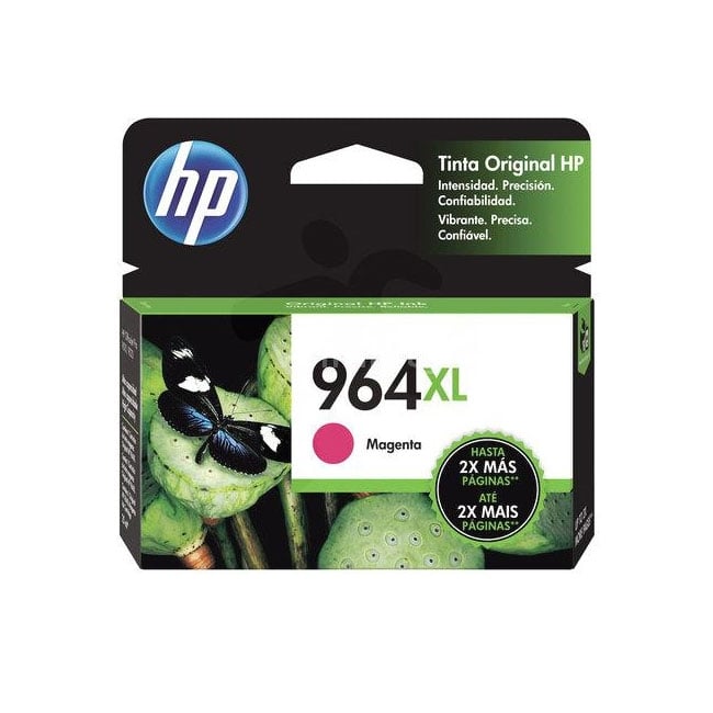 Cartucho original de tinta de alto rendimiento HP 964XL magenta (3JA55AL)
