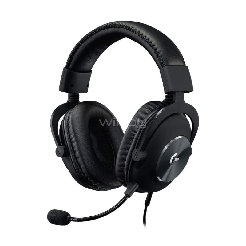 Audífonos Gamer Logitech PRO X (Blue Voice, USB, Negro)