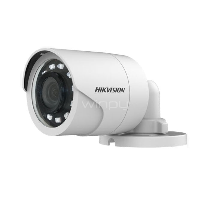Cámara Hikvision -DS-2CE16D0T-IPF  2MP (analógica HD Bullet para exteriores, visión nocturna y lente de 2.8 mm, IP67 )