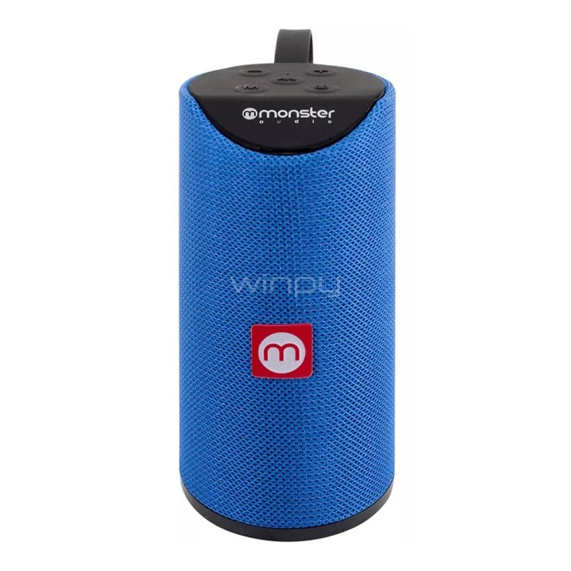 Parlante Portátil Monster Audio P450 (Bluetooth, Anti-Salpicaduras, Azul)