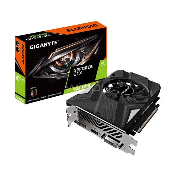 Tarjeta gráfica GigaByte GeForce GTX 1650 SUPER OC de 4GB GDDR6