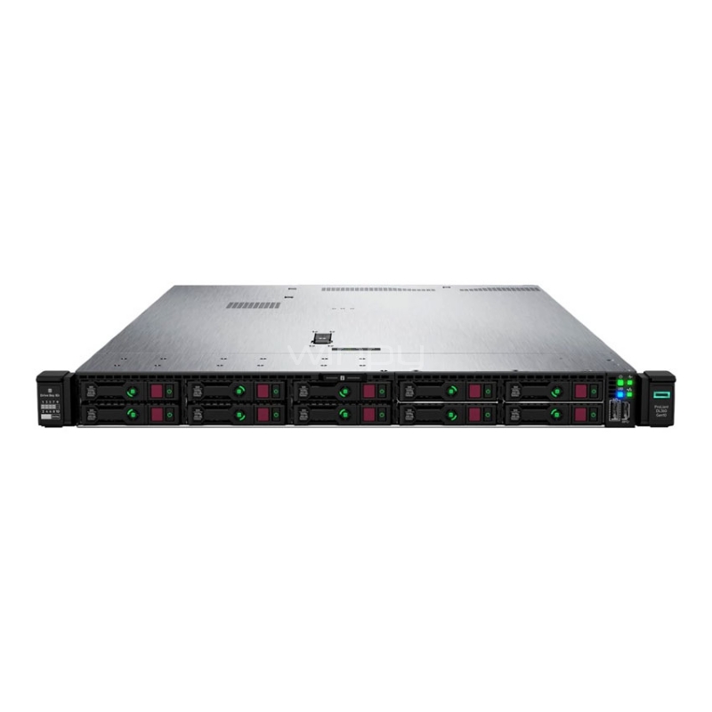 Servidor Rack HP ProLiant DL360 G10 ( Xeon ® escalable 4208, 16GB RAM, Sin Discos,  1x500W, 1U)