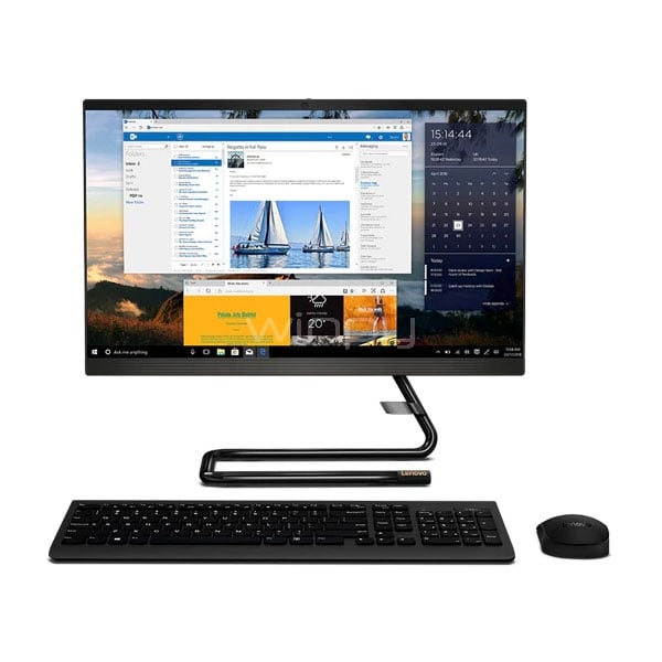 Lenovo 一体型PC IdeaCentre A340 Win11 認証済 All in One Lenovo IdeaCentre A340-24IWL de 23.8 “ (i3-10110U, 4GB