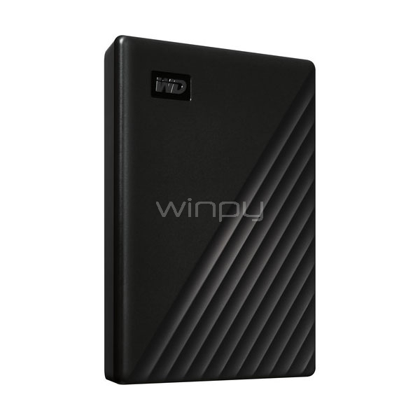 Western Digital My Passport Slim 2TB – Disco Rigido Esterno Portatile, USB 3.0, Design In Metallo, Backup Automatico