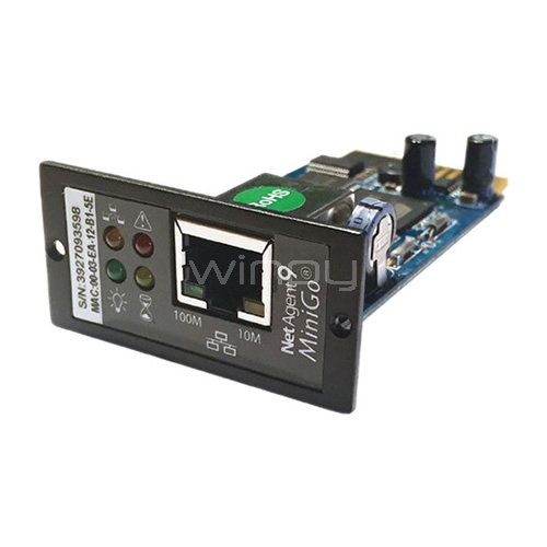 tarjeta snmp mini enersafe para monitoreo remoto