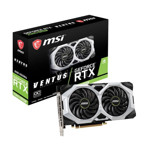 Tarjeta gráfica MSI GeForce RTX 2060 SUPER VENTUS OC de 8GB GDDR6