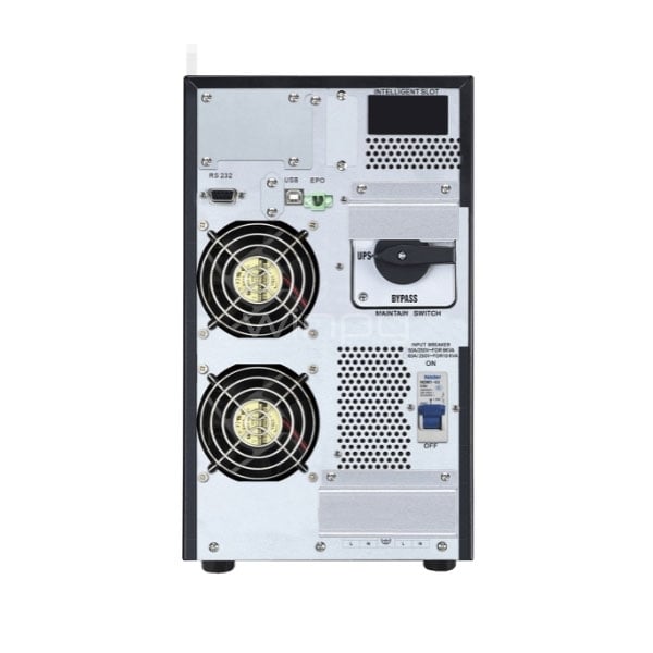 UPS APC Easy SRV Ext. de 6.000VA (6.0kWatts / 6.0kVA, On-Line, Doble conversión, 230V con Batería externa, SRV72BP)