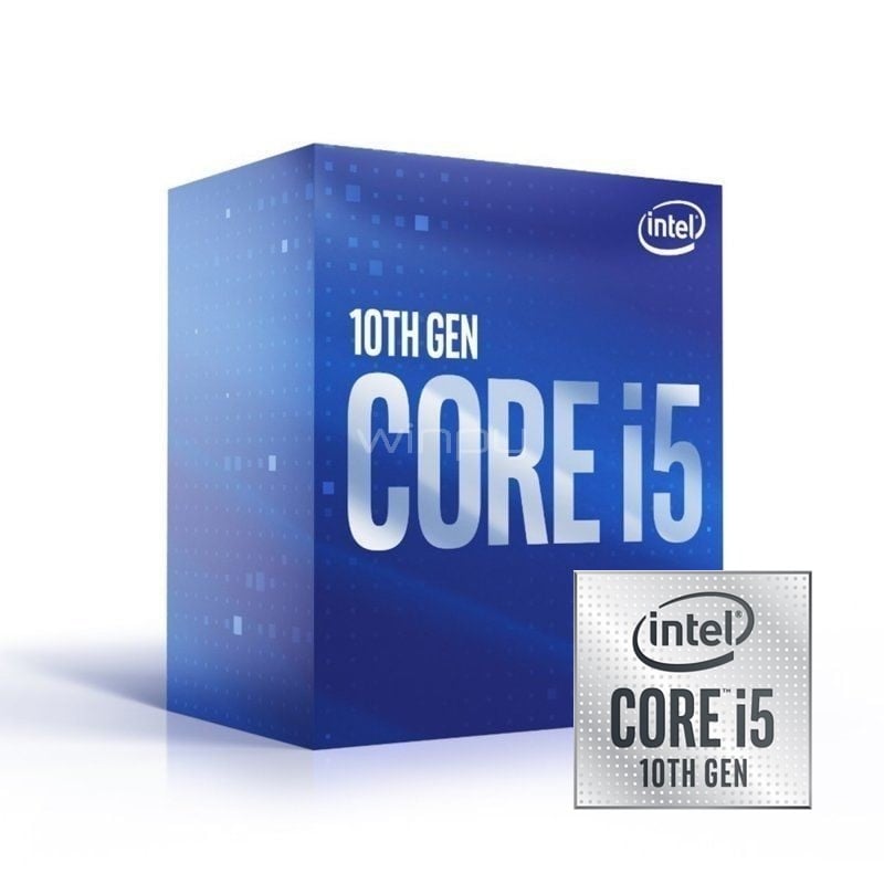 Procesador Intel Core i5-10400 Comet Lake (LGA1200, 6 Cores, 12 Hilos, 2.9GHz)