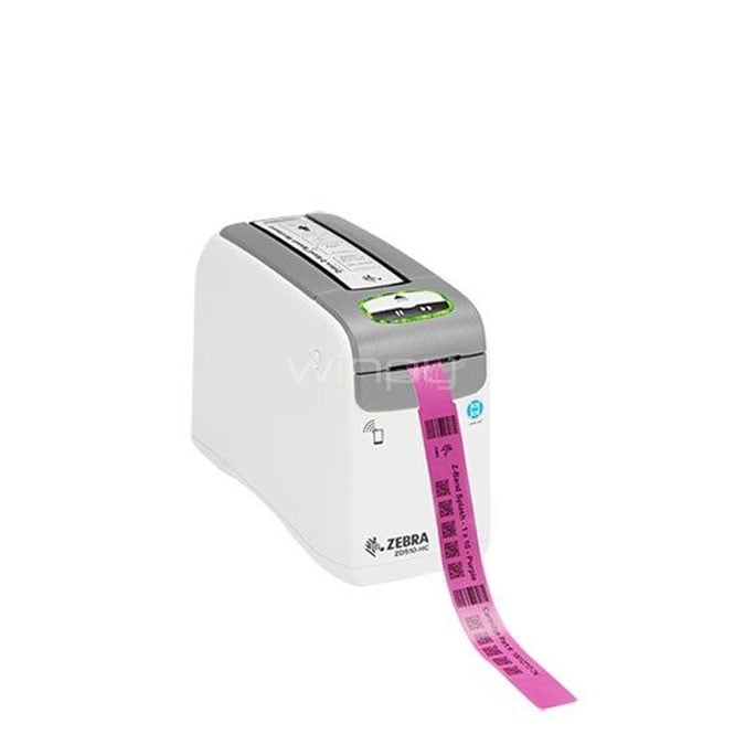 Impresora de brazaletes ZEBRA, ZD510-HC (USB, Bluetooth, Ethernet)