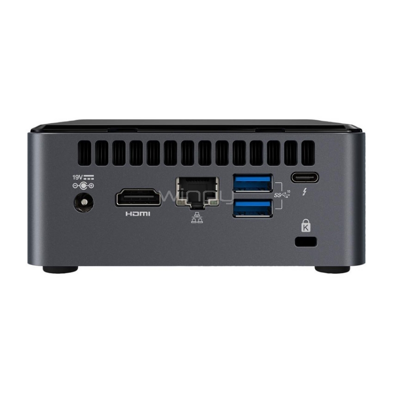 ミニPC Intel NUC10i3FNH Mini-PC Intel NUC 10 NUC10i3FNH (i3-10110U, No RAM, Bahía 2.5“ +