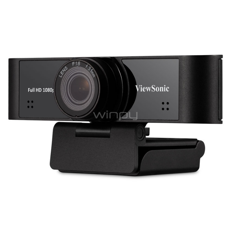 Webcam ViewSonic VB-CAM-001 ultraancha de 1080p (Micrófonos estéreo, USB)