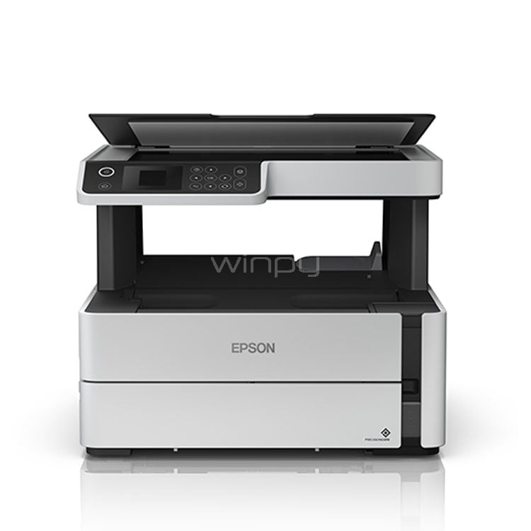 Multifuncional Epson EcoTank M2170 (Tinta Blanco/Negro, Duplex,  WiFi+Ethernet+USB, 100 hojas) - Winpy.cl