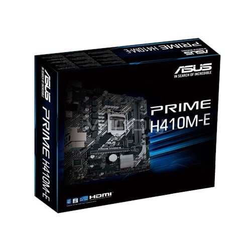 Placa Madre ASUS PRIME H410M-E (LGA1200, DDR4 2133/2933 MHz, M.2