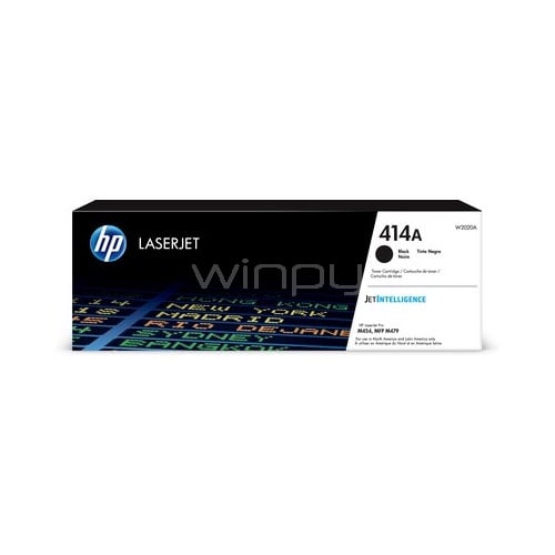 Cartucho de tóner original HP LaserJet 414A negro (W2020A)