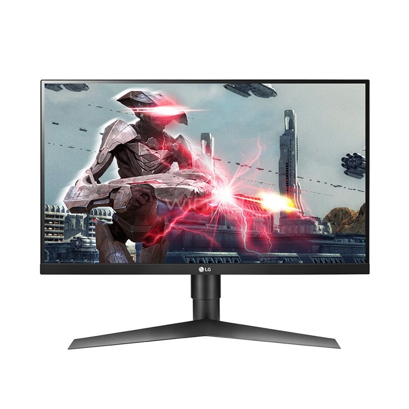 Monitor Gamer LG UltraGear de 27“ (IPS, Full HD, 144Hz, 1ms, G-Sync Compatible/FreeSync, HDR10, DP+HDMI)