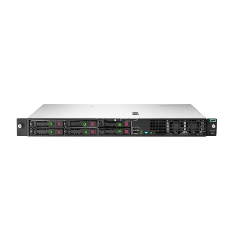 Servidor HPE ProLiant DL20 Gen10 (Xeon E-2224, 16GB RAM, Sin Discos, Rack 1U)