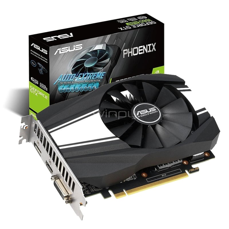 Tarjeta gráfica ASUS Phoenix GeForce GTX 1660 SUPER OC de 6GB GDDR6