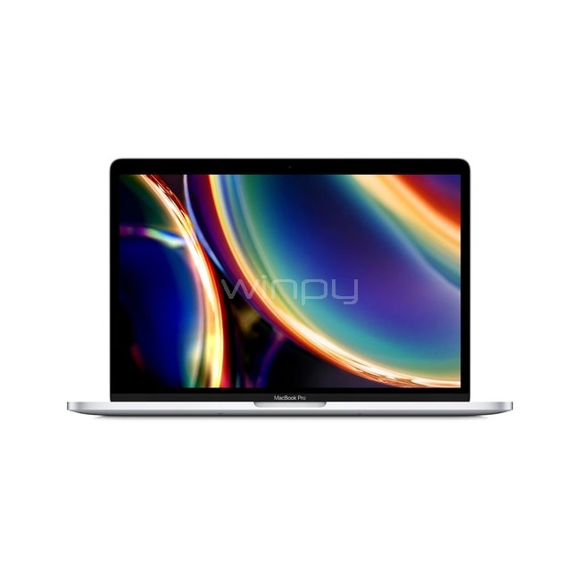 Apple MacBook Pro 13“ con Touch Bar (i5-1038NG7, 16GB RAM, 512GB SSD, Mid 2020, Silver)