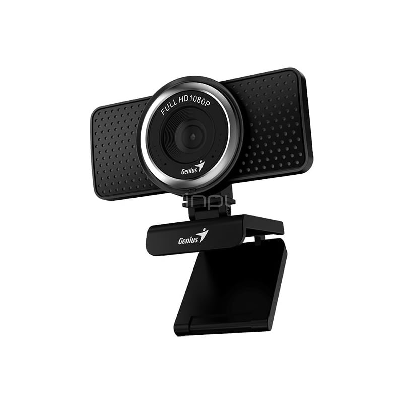 Webcam Genius ECam 8000 Full HD (Micrófono, Gira en 360°, USB)