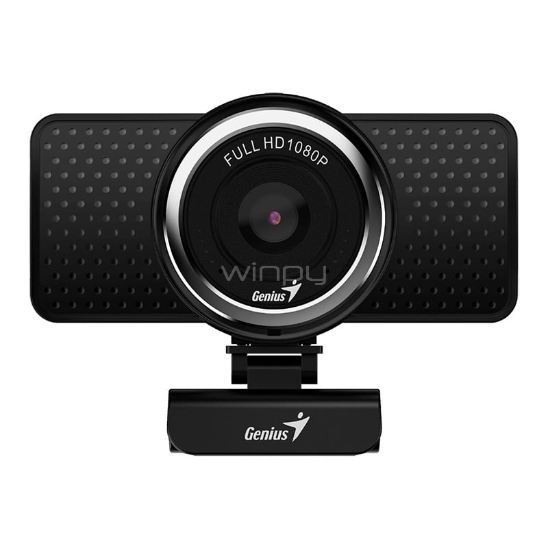 Webcam Genius ECam 8000 Full HD (Micrófono, Gira en 360°, USB)