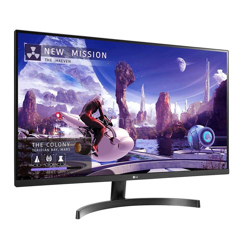 Monitor LG 32QN600-B de 31.5“ (IPS, QHD, HDR 10, FreeSync)