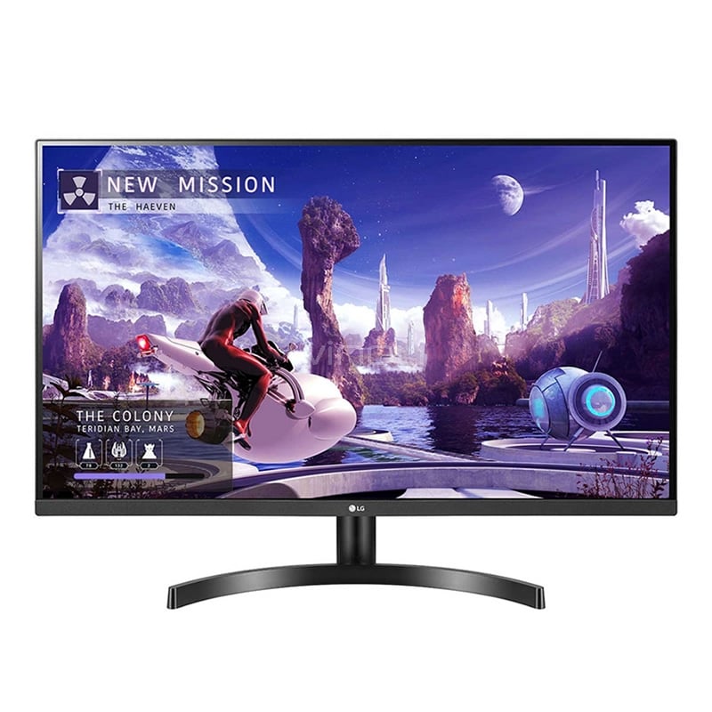 Monitor LG 32QN600-B de 31.5“ (IPS, QHD, HDR 10, FreeSync)