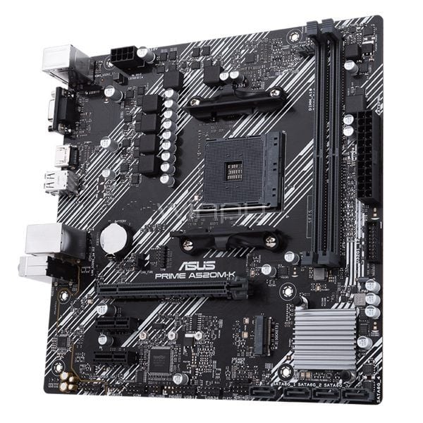 Placa Madre ASUS PRIME A520M-K (AM4, 2133/4600MHz, M.2, MicroATX)