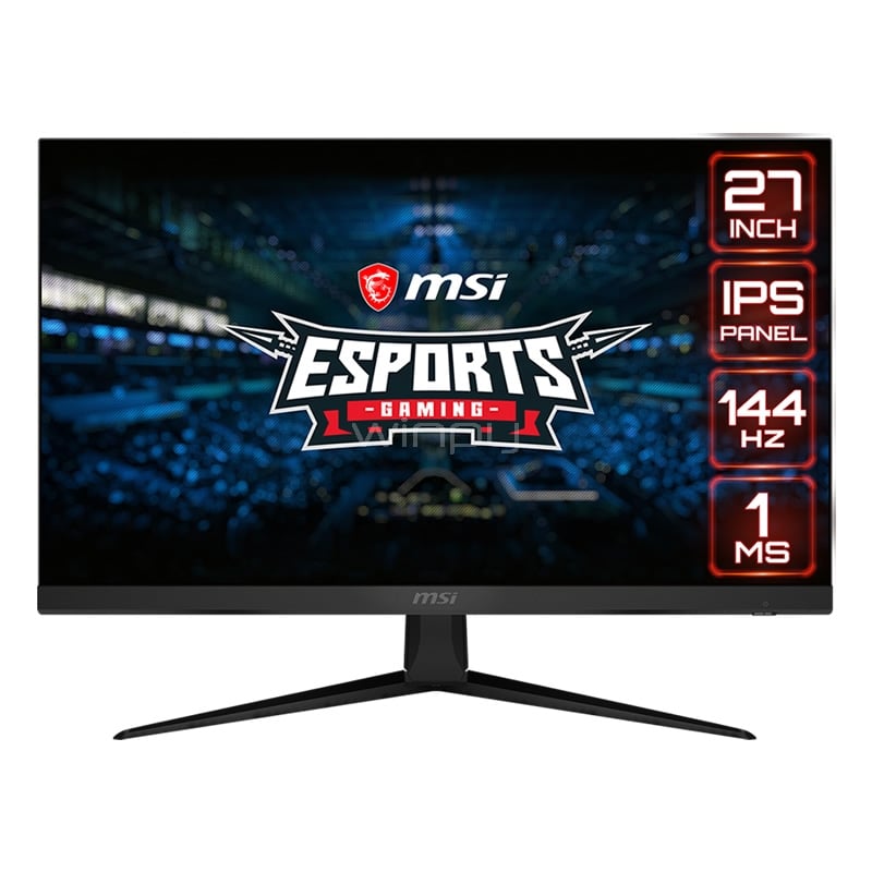 ディスプレイ・モニター本体 MSI optix G271 Monitor Gamer MSI Optix G271 de 27“ (IPS, FullHD, 144Hz, 1ms