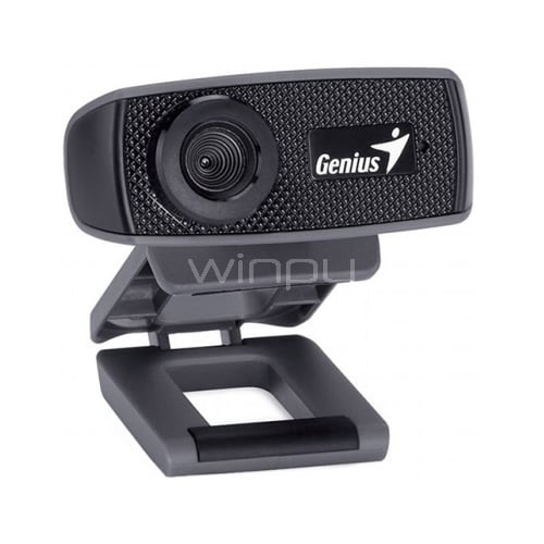 webcam usb genius facecam 1000x (1280x720, micrófono, mac-pc)
