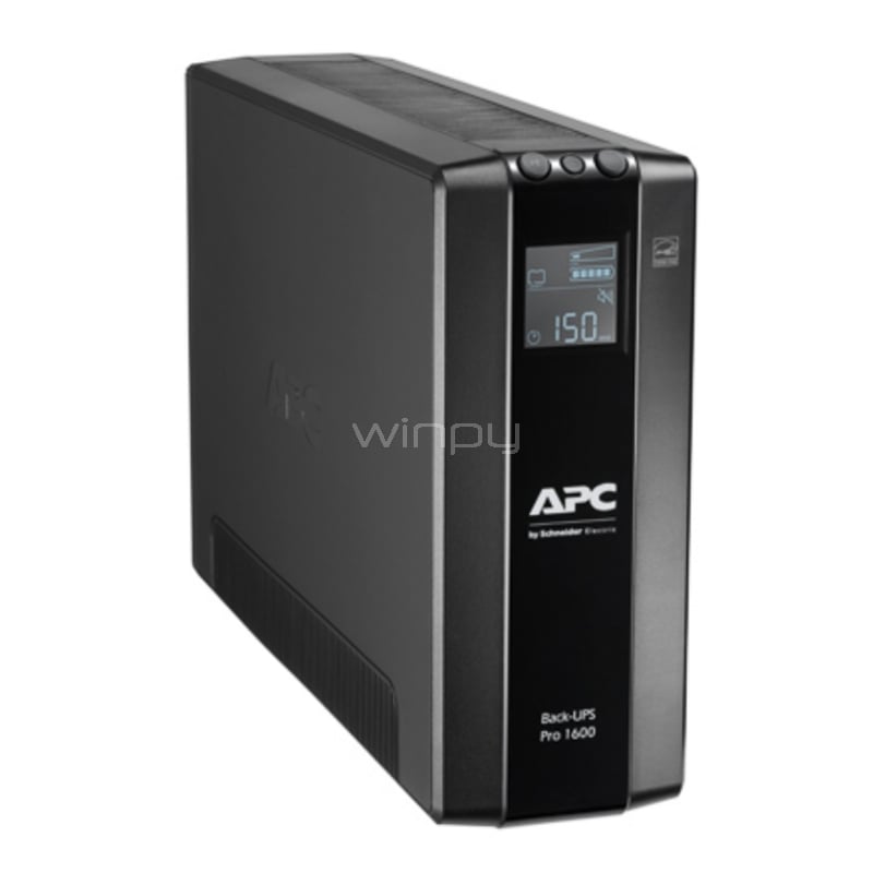 UPS APC Back Pro Interactiva (1.6kVA/ 960W, 230V, 8 Salidas C13)
