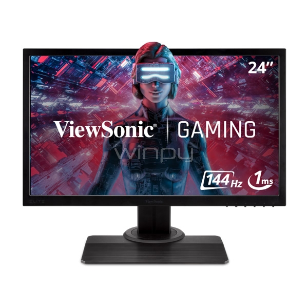 Monitor Gamer ViewSonic XG240R de 24“ (TN, Full HD, 144Hz, 1ms, FreeSync, dPort+HDMI)