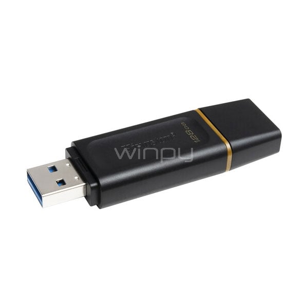 Pendrive Kingston DataTraveler Exodia de 128GB (USB 3.1, Negro)