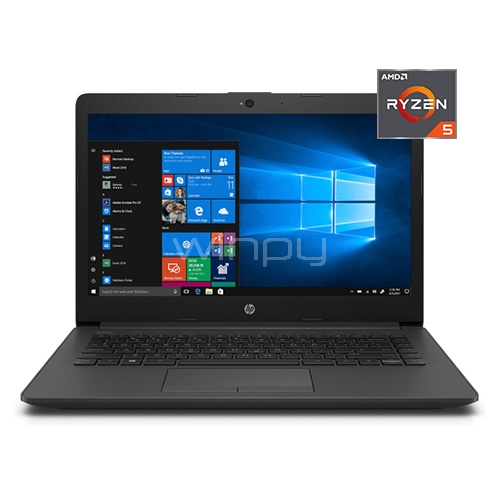 notebook hp 245 g7 de 14“ (ryzen 5 3500u, 8gb ram, 1tb hdd, win10)