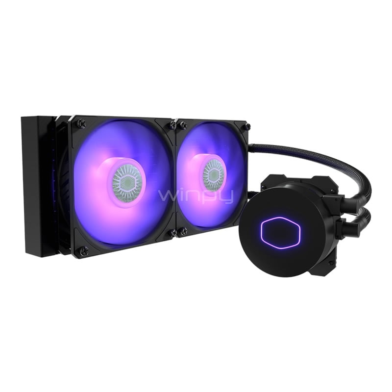 Refrigeración Líquida Cooler Master MasterLiquid ML240L V2 RGB (Intel-AMD, 240mm, Dual Fan)