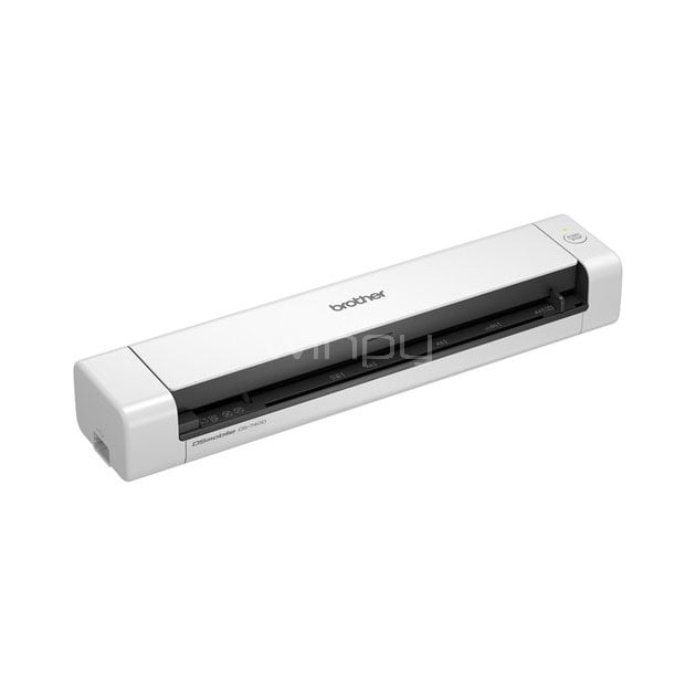 escáner portátil brother ds740d (600x600ppp, 16ppm, usb)