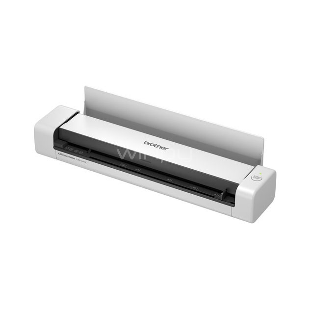 escáner portátil brother ds740d (600x600ppp, 16ppm, usb)