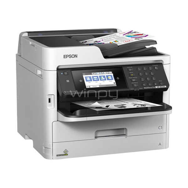 Multifuncional Epson WorkForce Pro WF-M5799 (Monocromática, 24ppm, Dúplex,  Sistema Tinta) - Winpy.cl