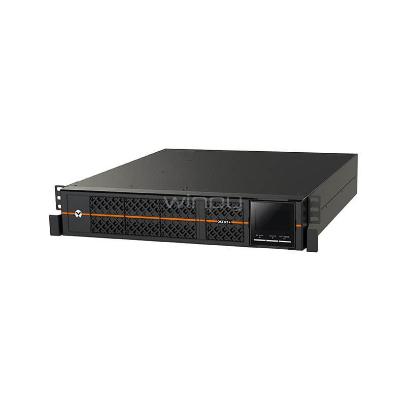 UPS Vertiv™ Liebert® GXT RT + de 1.500VA (1.35kWatts / 1.5kVA, On-Line, Doble conversión, 230V)