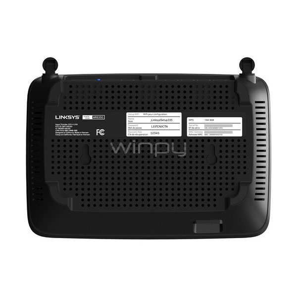 router linksys mr6350 wi-fi 5 mesh de doble banda ac1300 (867 + 400 mbps)