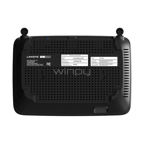 router linksys mr6350 wi-fi 5 mesh de doble banda ac1300 (867 + 400 mbps)