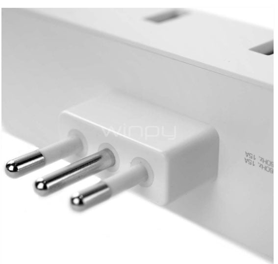 Enchufe inteligente Nexxt NHP-D720 (2x tomacorriente, 2x USB, Wi-Fi)