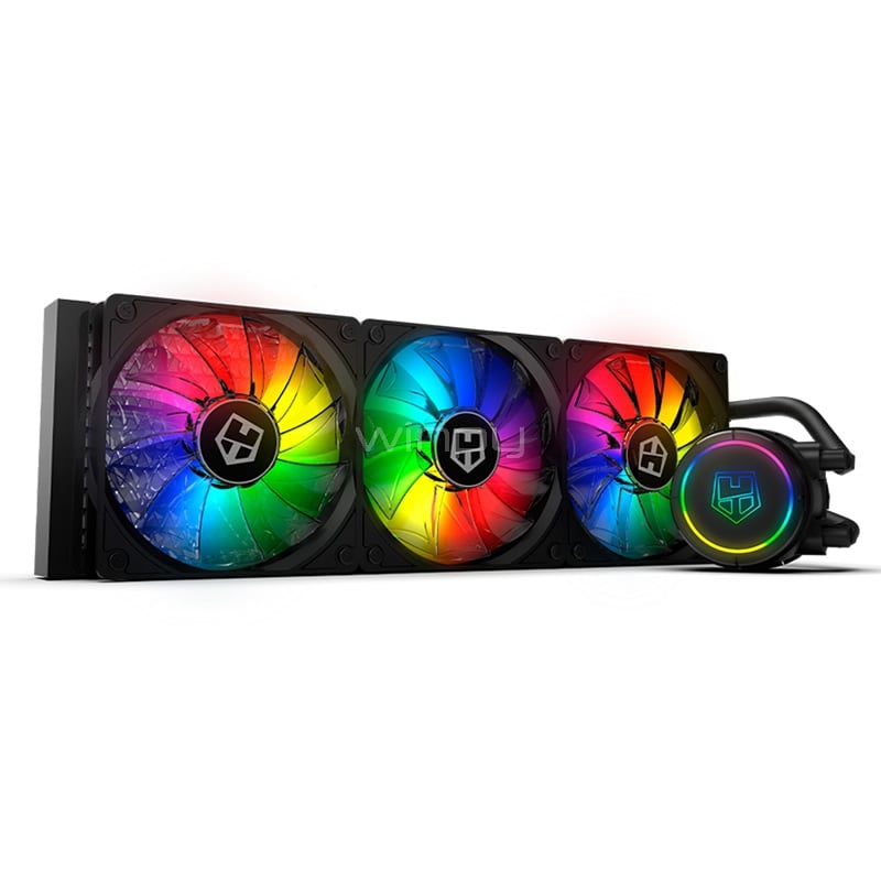 Refrigeración Liquida NOX Hummer H-360 ARGB (Intel-AMD, ARGB)