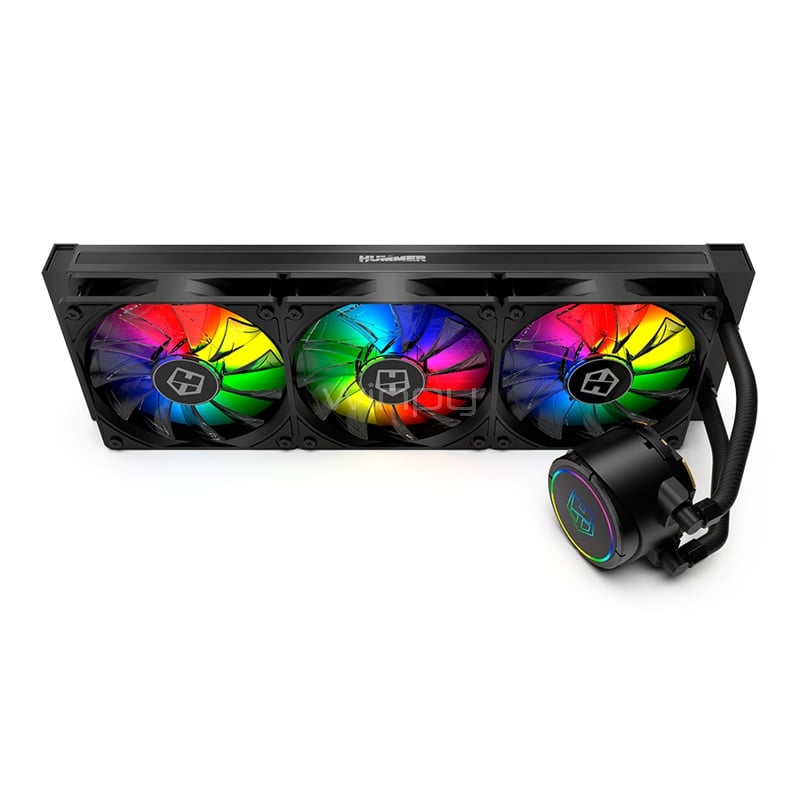 Refrigeración Liquida NOX Hummer H-360 ARGB (Intel-AMD, ARGB)