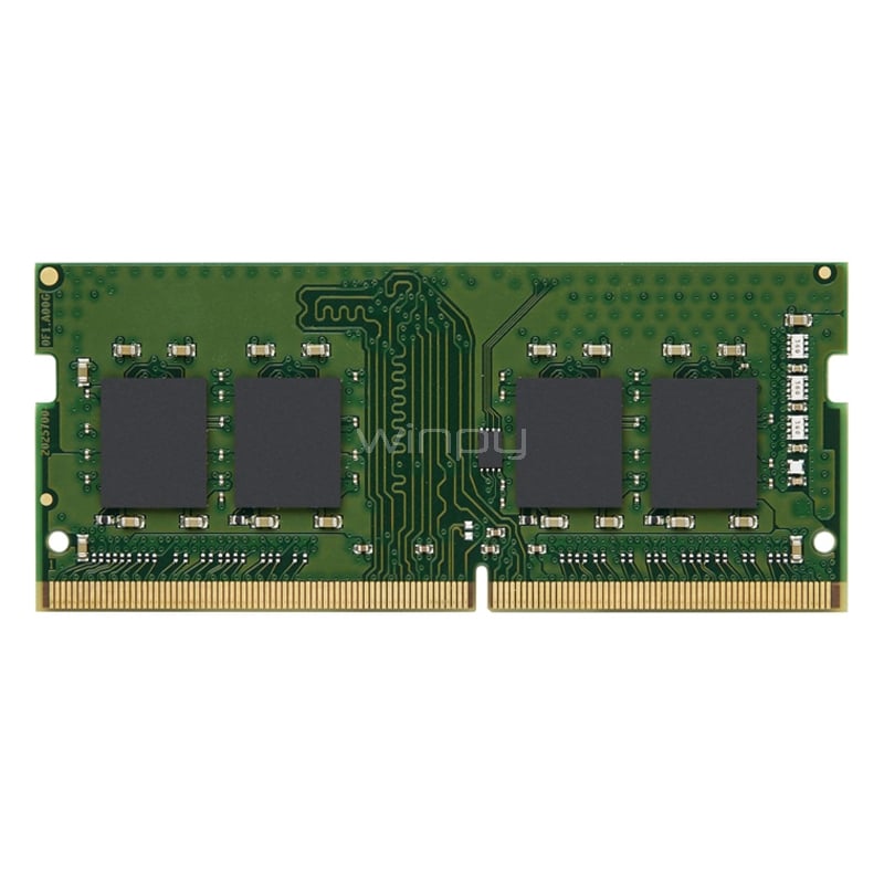 Memoria RAM Kingston de 4GB (DDR4, 3200MHz, CL22, SODIMM)