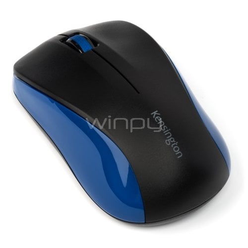 Mouse inalámbrico Kensington For Life (3 botones, Dongle USB, Azul)