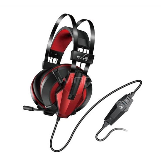 Audífonos Gamer Genius GX HS-G710V (Sonido 7.1, 20-20.000Hz, Micrófono, USB)