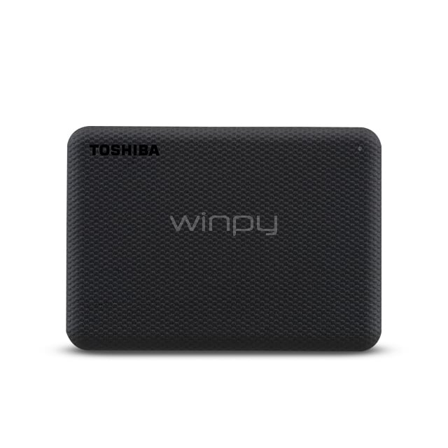 Disco portátil Toshiba Canvio Advance de 2TB (USB 3.0, Mac/PC, Negro)