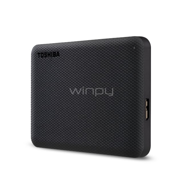 Disco portátil Toshiba Canvio Advance de 4TB (USB 3.0, Mac/PC, Negro)
